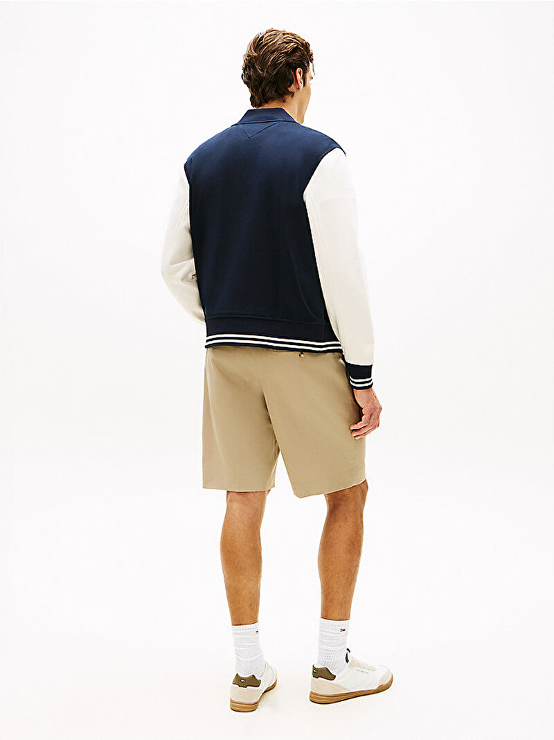 Erkek  Colorblock Sweatshirt Lacivert MW0MW43091DW5