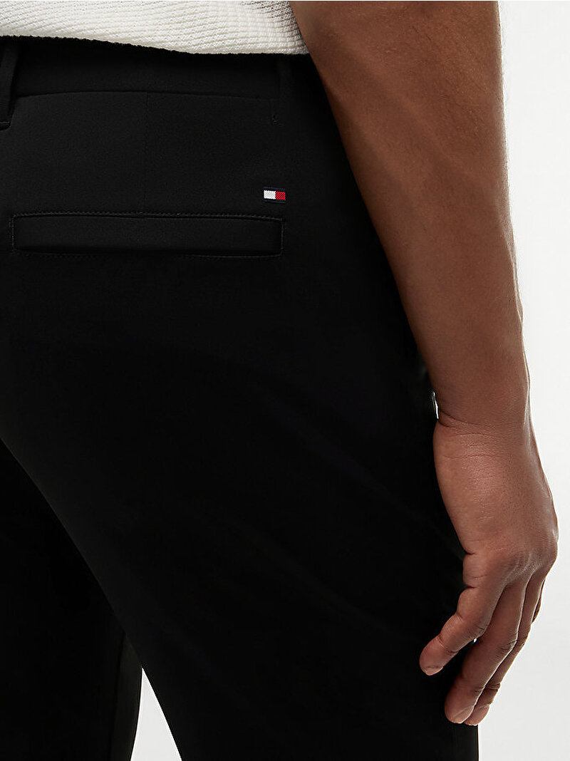 Erkek Denton Knit Tech Chino Pantolon Siyah MW0MW43408BDS