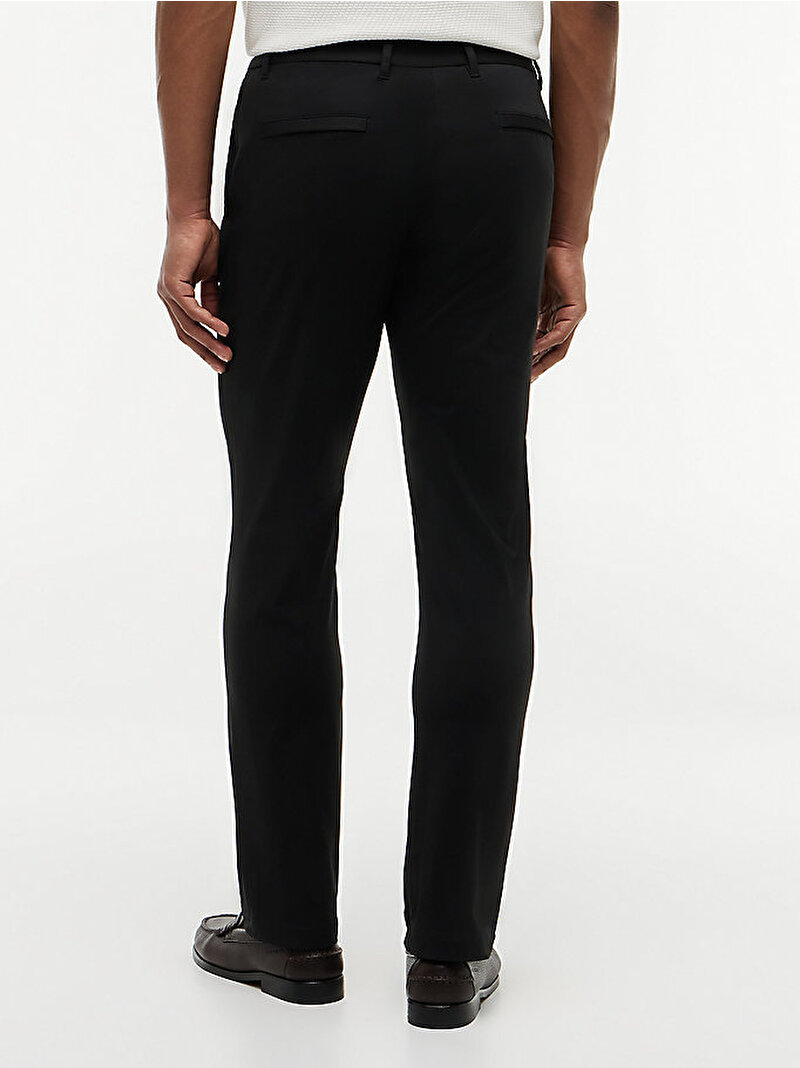 Erkek Denton Knit Tech Chino Pantolon Siyah MW0MW43408BDS