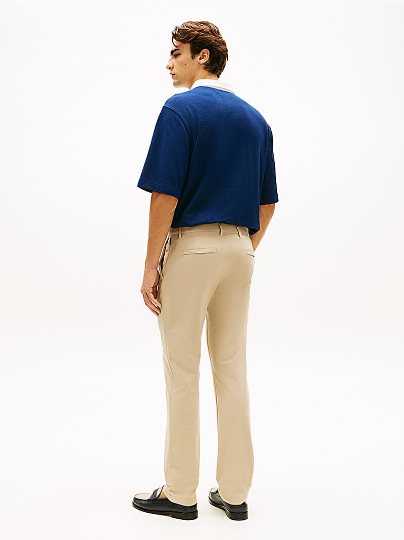 Erkek Denton Knit Tech Chino Pantolon Bej MW0MW43408RBT