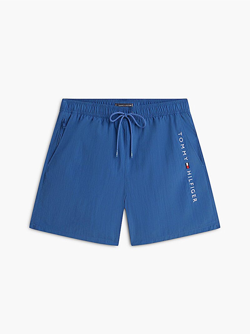 Erkek Medium Drawstring Deniz Şortu Mavi UM0UM03748DBZ