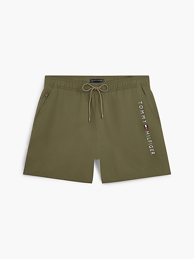 Erkek Medium Drawstring Deniz Şortu Yeşil UM0UM03748RBN