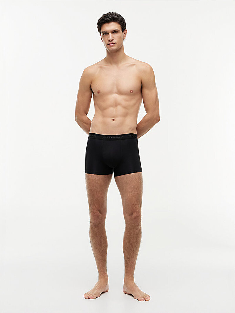 Erkek 3'lü Paket Trunk Boxer Seti Siyah UM0UM037680R8