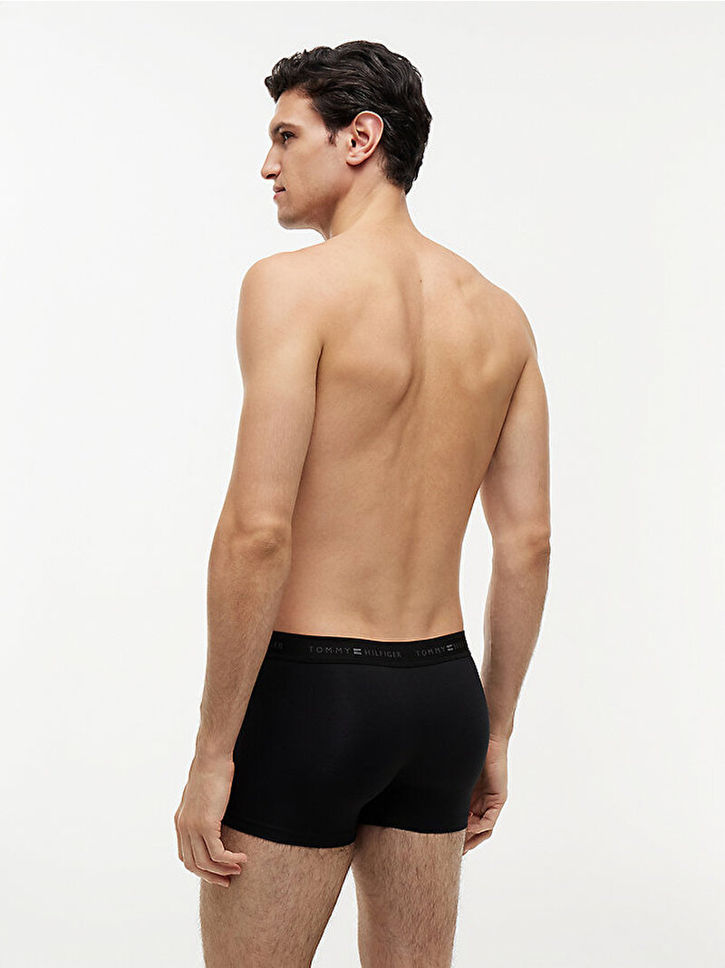 Erkek 3'lü Paket Trunk Boxer Seti Siyah UM0UM037680R8