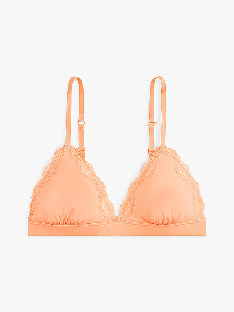 Kadın Unlined Triangle Sütyen Turuncu UW0UW06052SEU