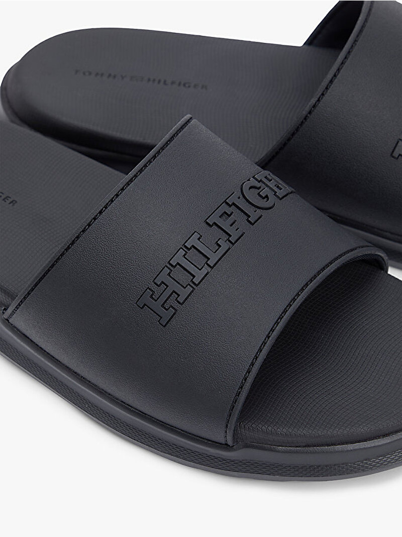 Erkek Dual Density Hilfiger Terlik Siyah FM0FM05797BDS