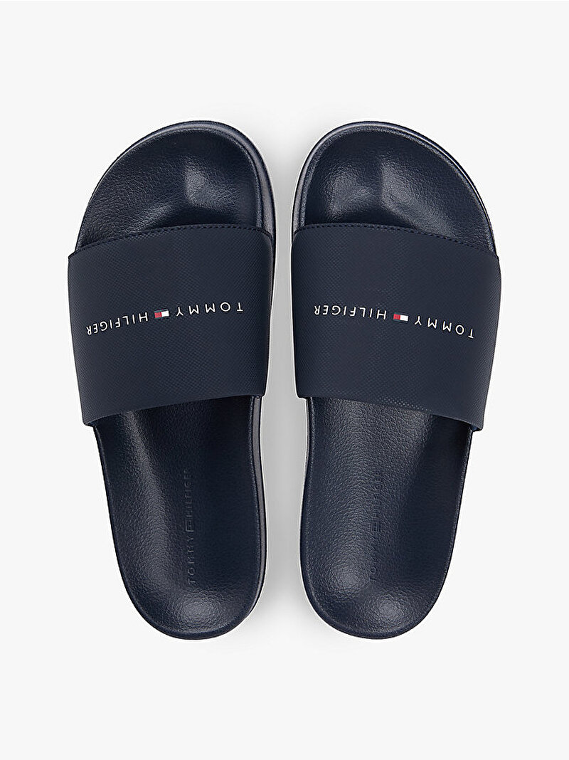 Erkek Tommy Hilfiger Texture Terlik Lacivert FM0FM05799DW5