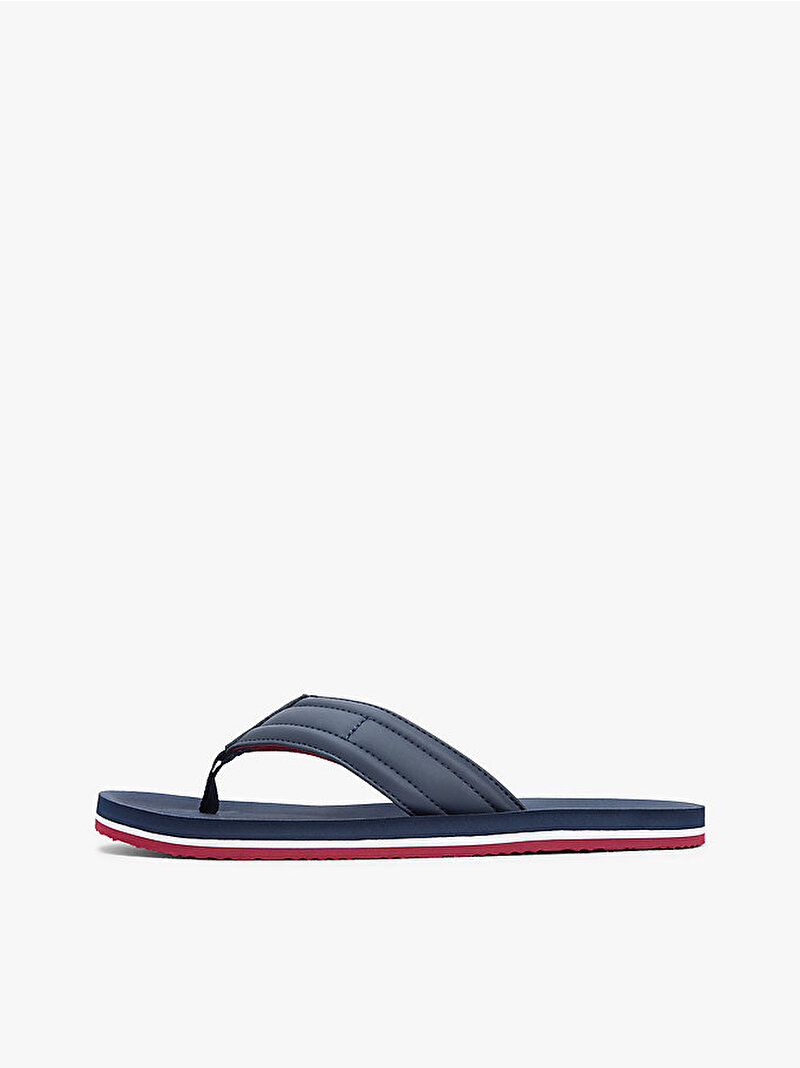 Erkek Hilfiger Padded Plaj Terliği Lacivert FM0FM05801DW5