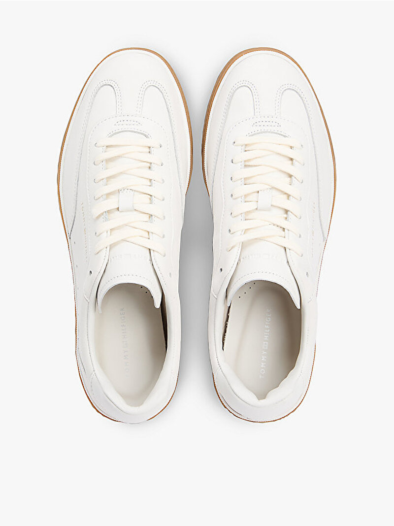 Erkek TH Sneaker Ekru FM0FM05815YBL