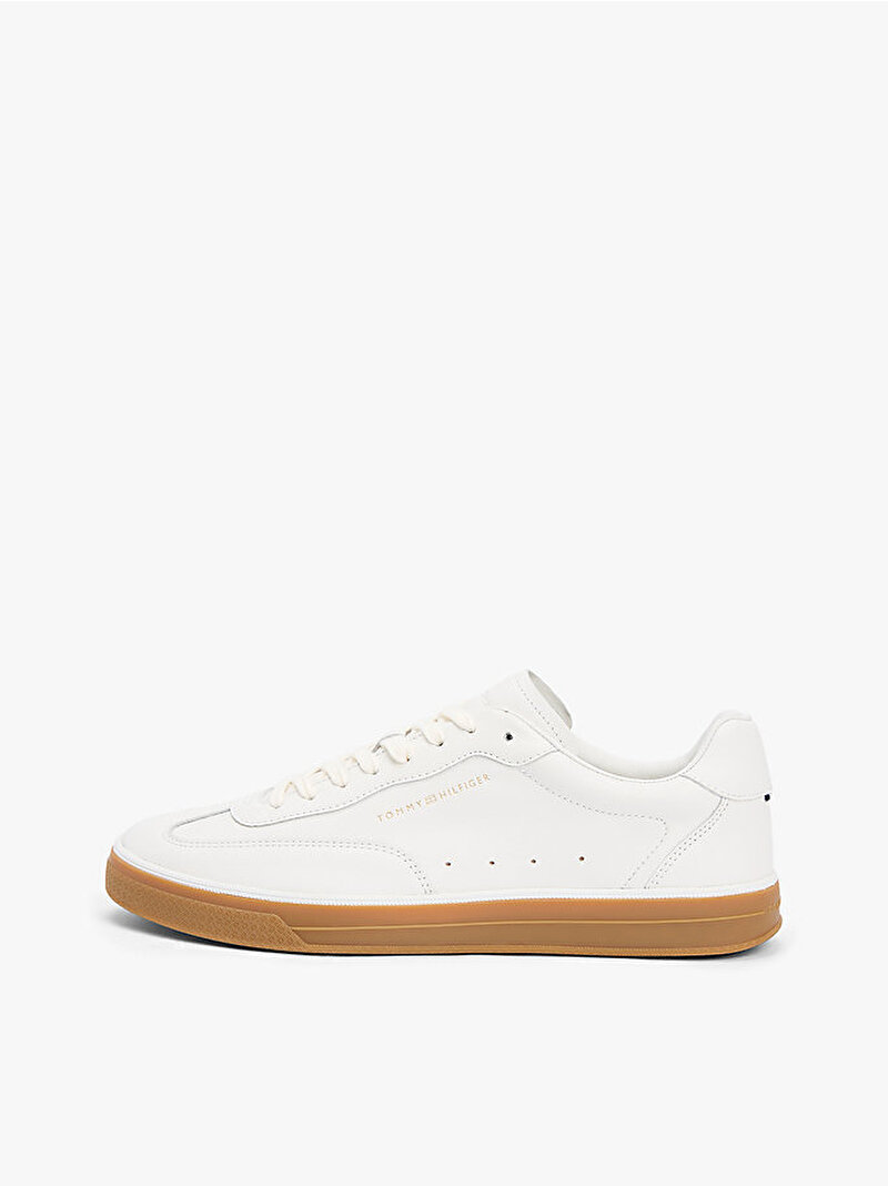 Erkek TH Sneaker Ekru FM0FM05815YBL