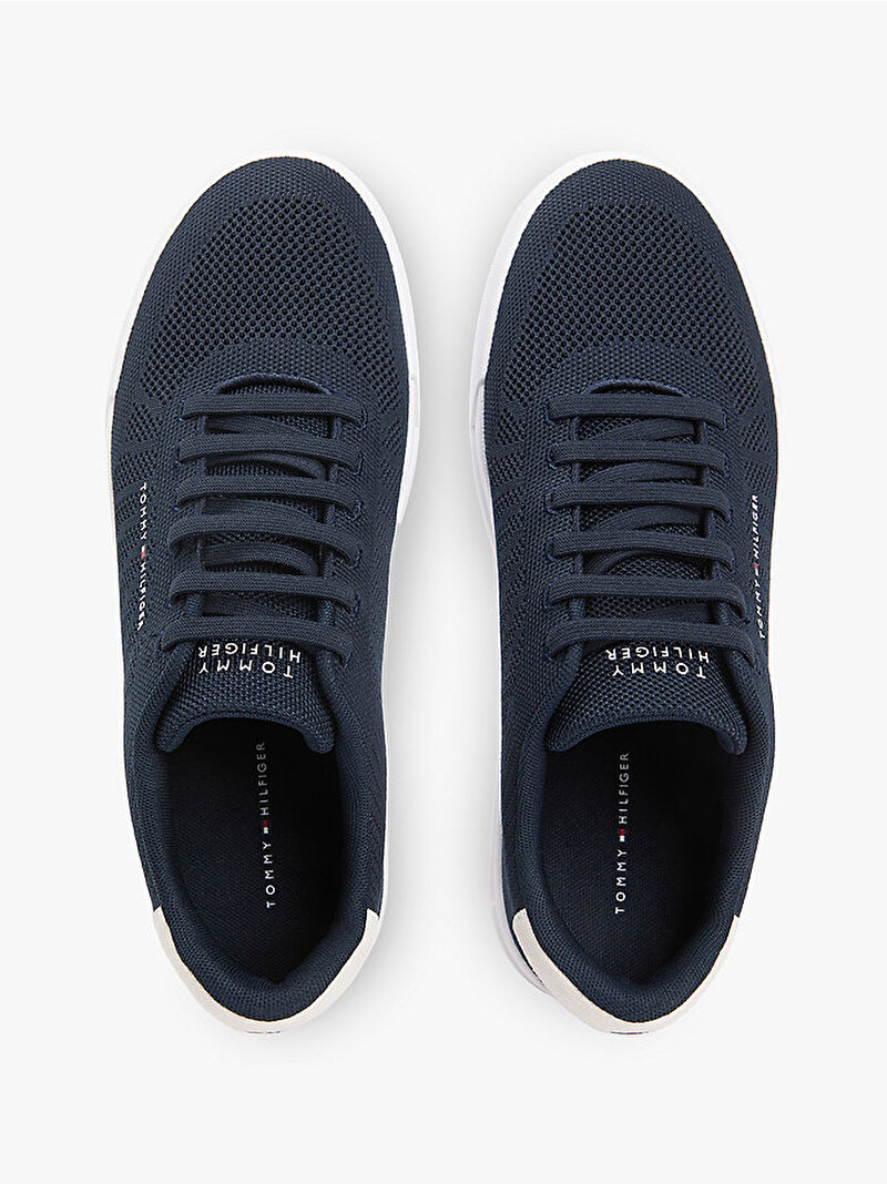 Erkek TH Court Knit Sneaker Lacivert FM0FM05823DW5