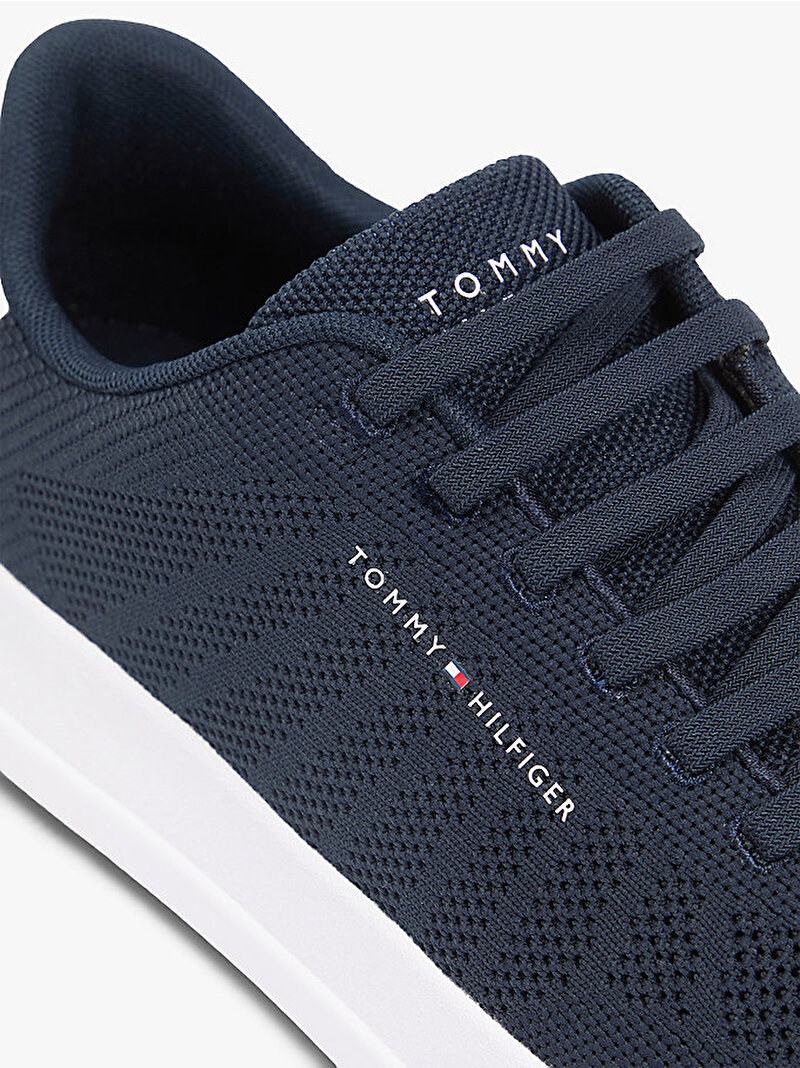 Erkek TH Court Knit Sneaker Lacivert FM0FM05823DW5