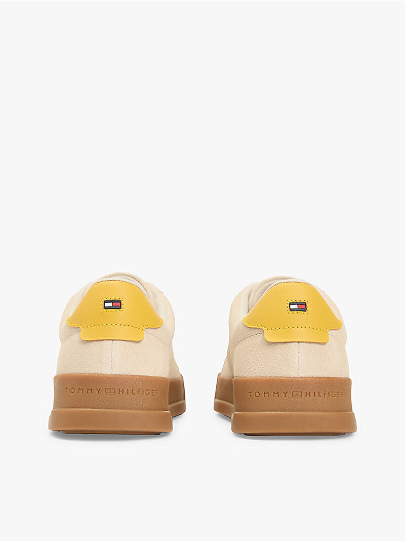 Erkek TH Court Süet Sneaker Bej FM0FM05824ACI