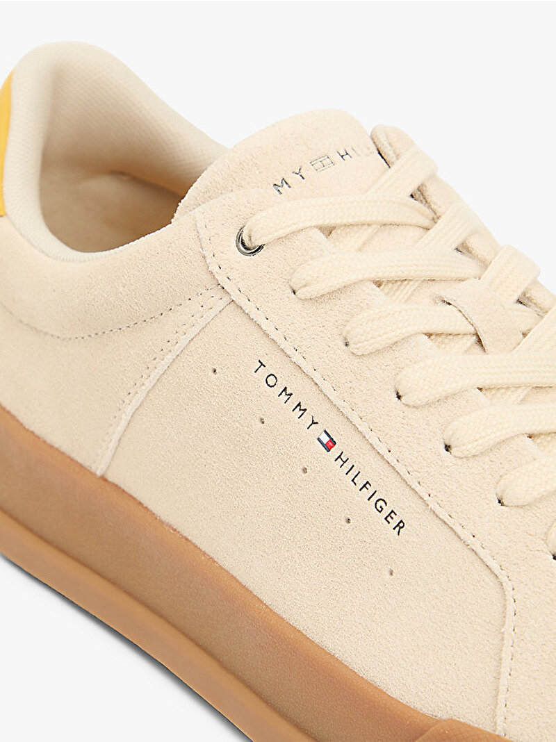 Erkek TH Court Süet Sneaker Bej FM0FM05824ACI