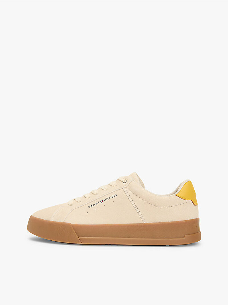 Erkek TH Court Süet Sneaker Bej FM0FM05824ACI