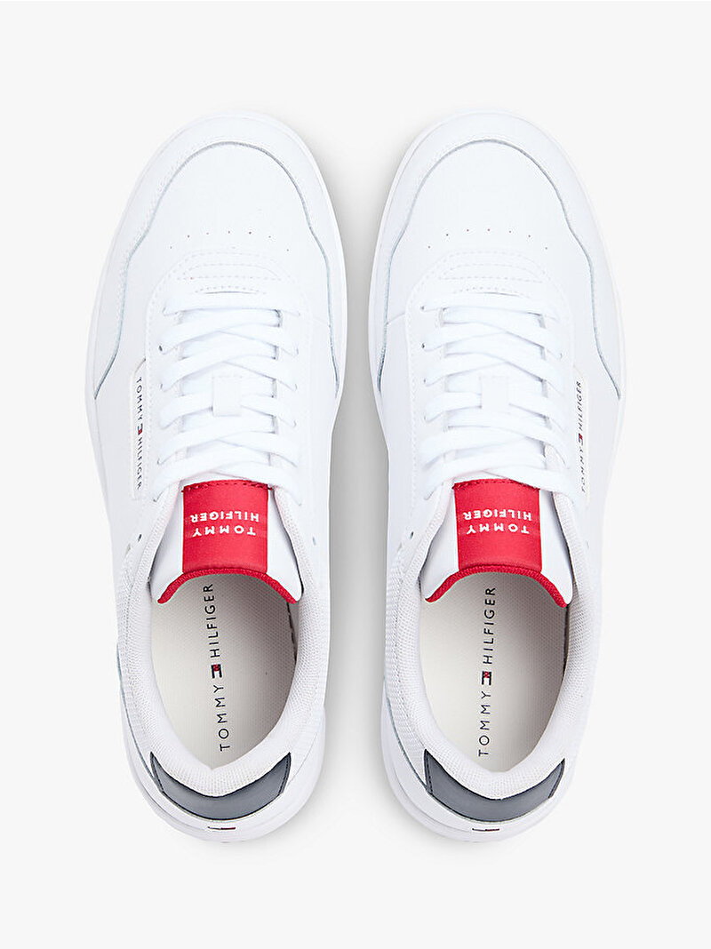 Erkek Basket Core Sneaker Beyaz FM0FM05868YBS