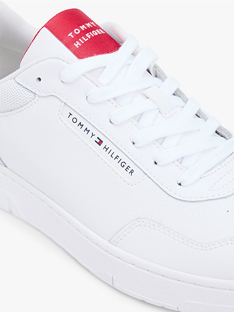 Erkek Basket Core Sneaker Beyaz FM0FM05868YBS