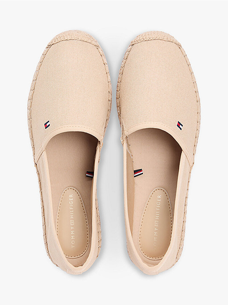 Kadın Flag Canvas Espadril Bej FW0FW08541AB3
