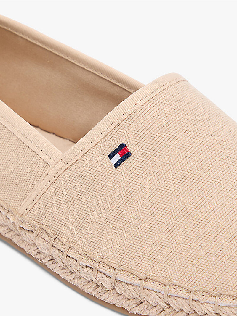 Kadın Flag Canvas Espadril Bej FW0FW08541AB3