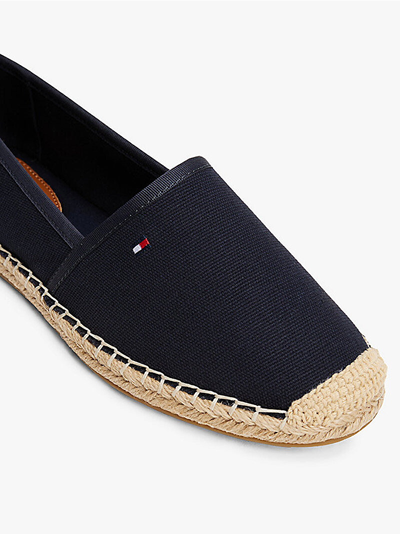 Kadın Flag Canvas Espadril Lacivert FW0FW08541DW6