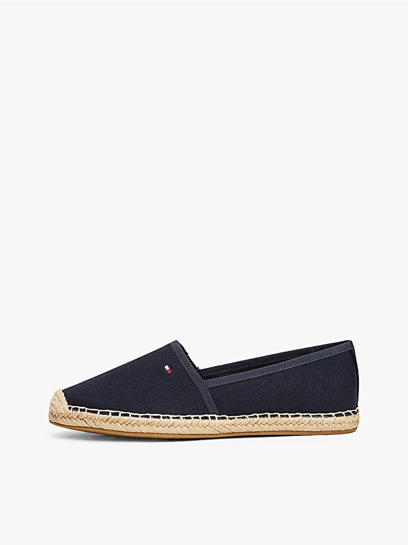 Kadın Flag Canvas Espadril Lacivert FW0FW08541DW6
