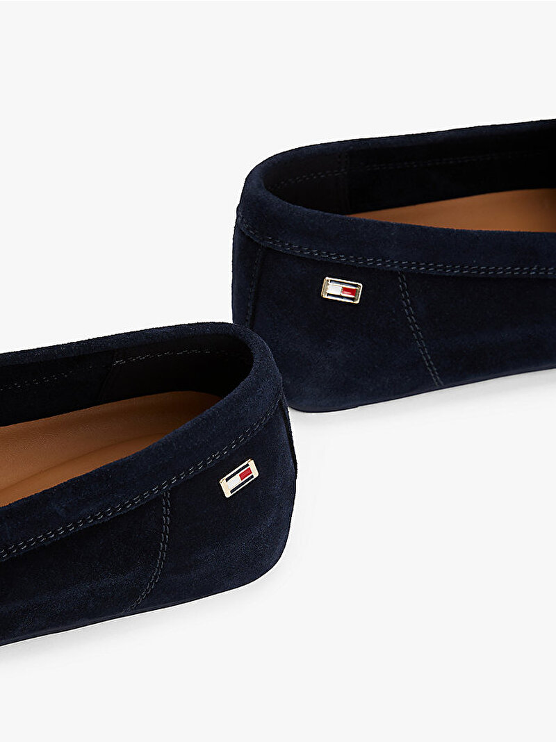 Kadın Flag Soft Süet Loafer Lacivert FW0FW08558DW6