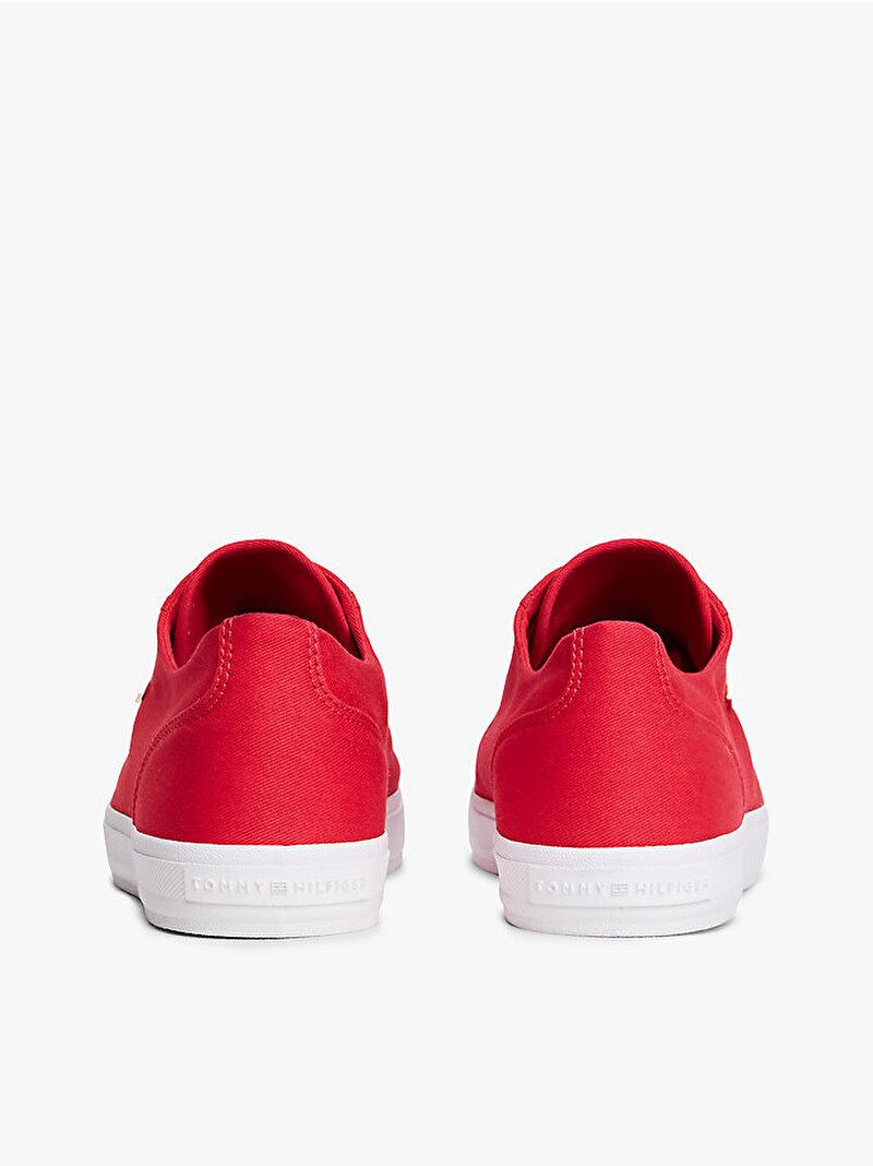Kadın TH Foxing Sneaker Kırmızı FW0FW09170XLG