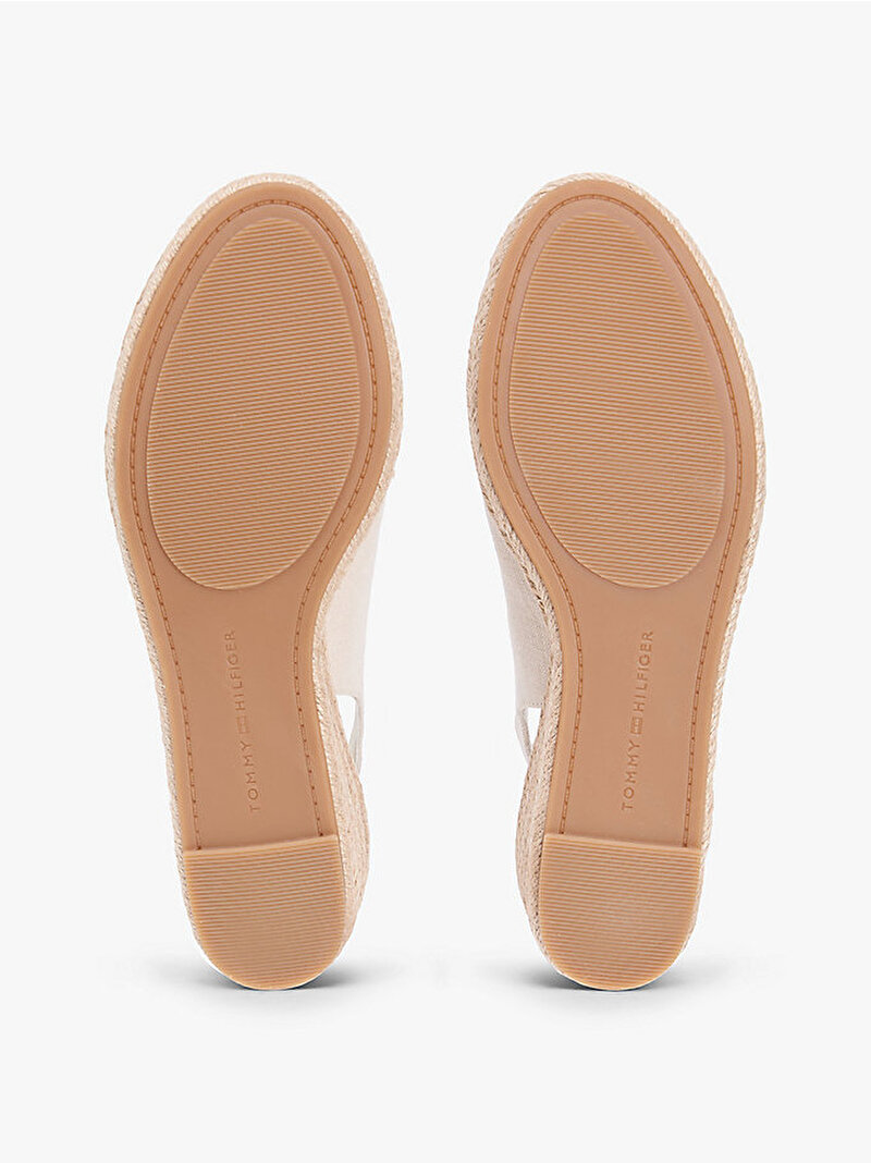 Kadın Mid Wedge Espadril Topuklu Ayakkabı Bej FW0FW09228ACI