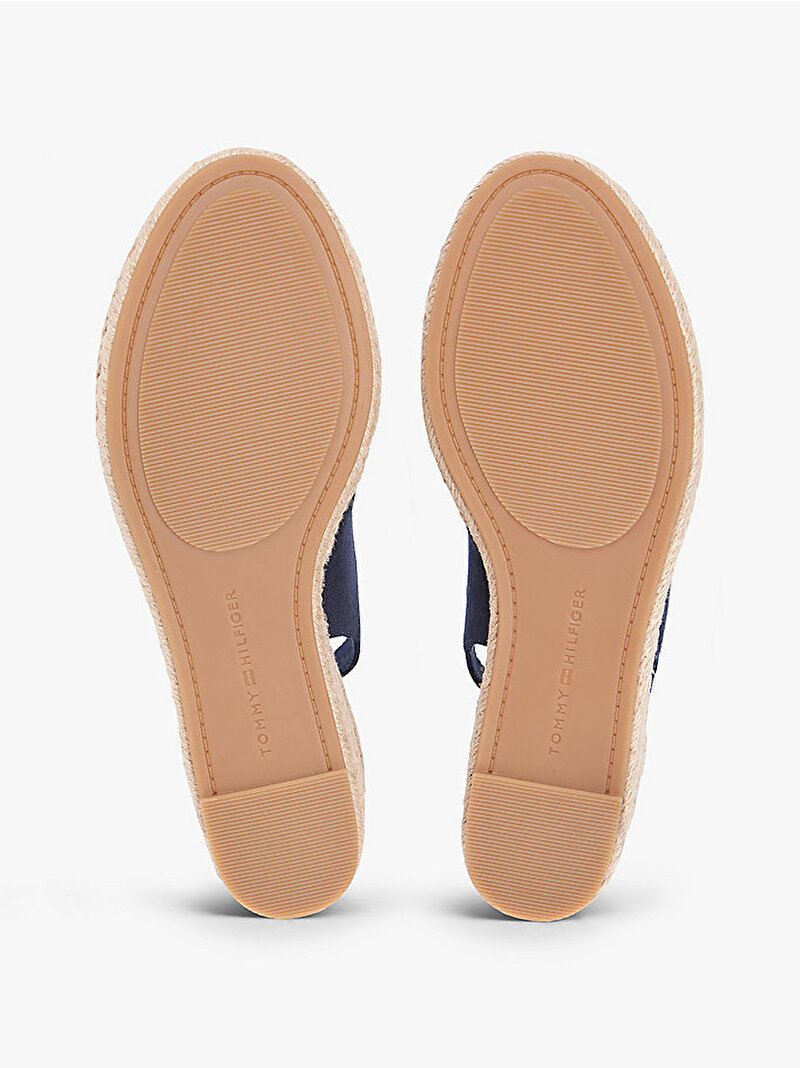 Kadın Mid Wedge Espadril Topuklu Ayakkabı Lacivert FW0FW09228DW6