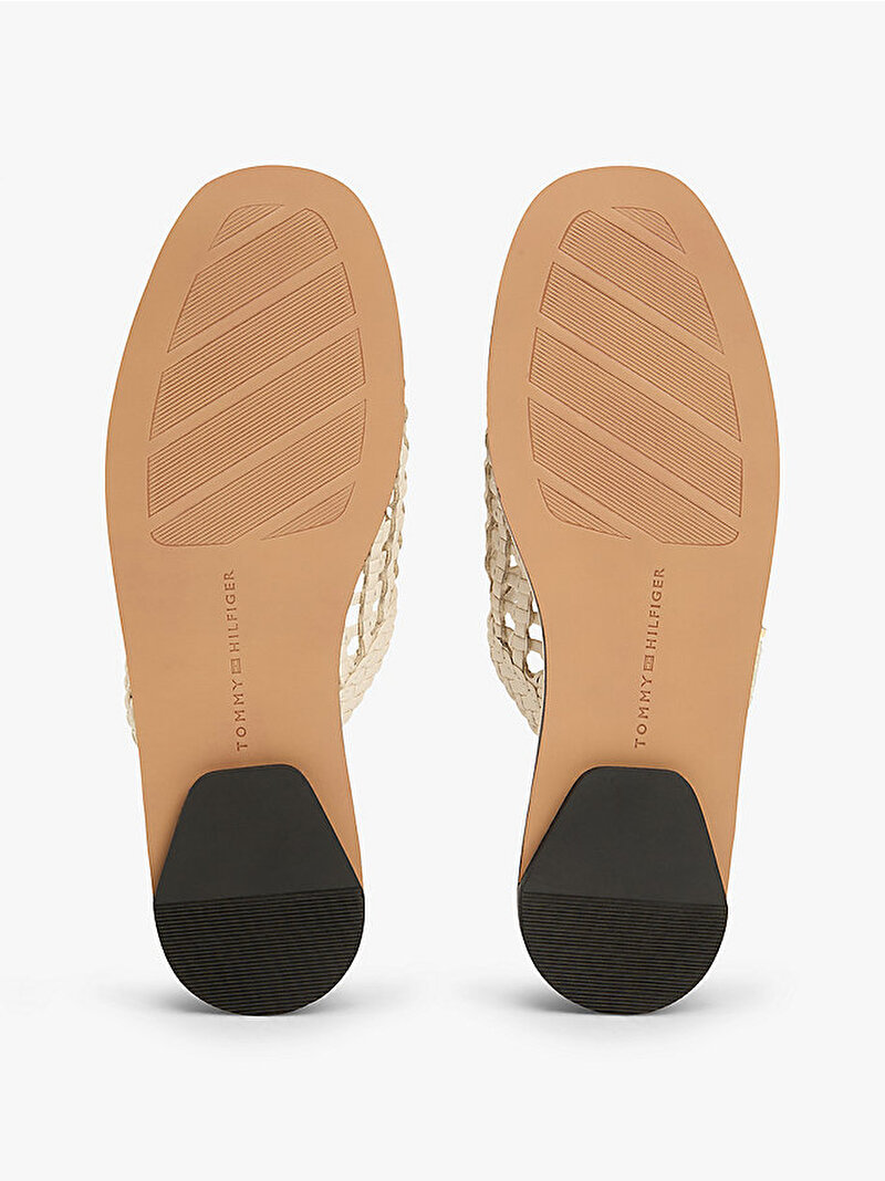 Kadın Hilfiger Leather Loafer Bej FW0FW09280AEO