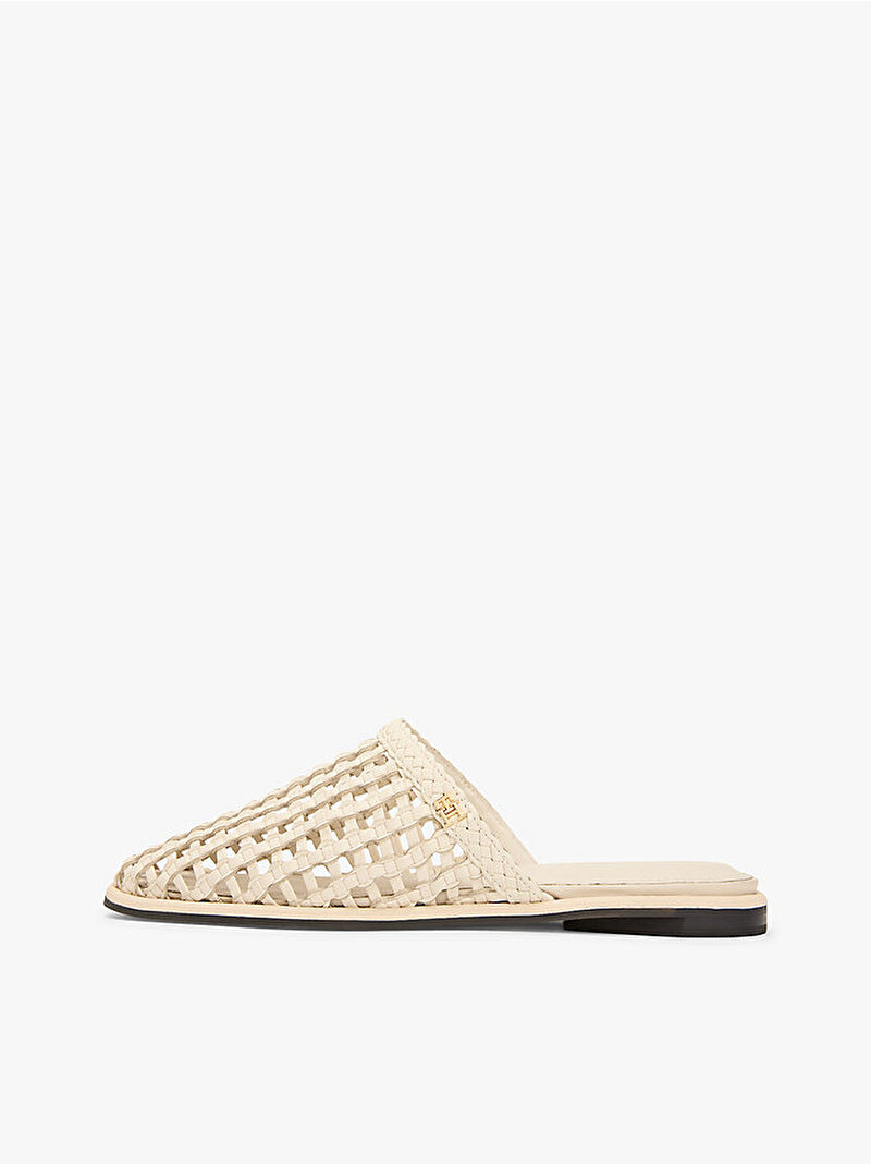 Kadın Hilfiger Leather Loafer Bej FW0FW09280AEO