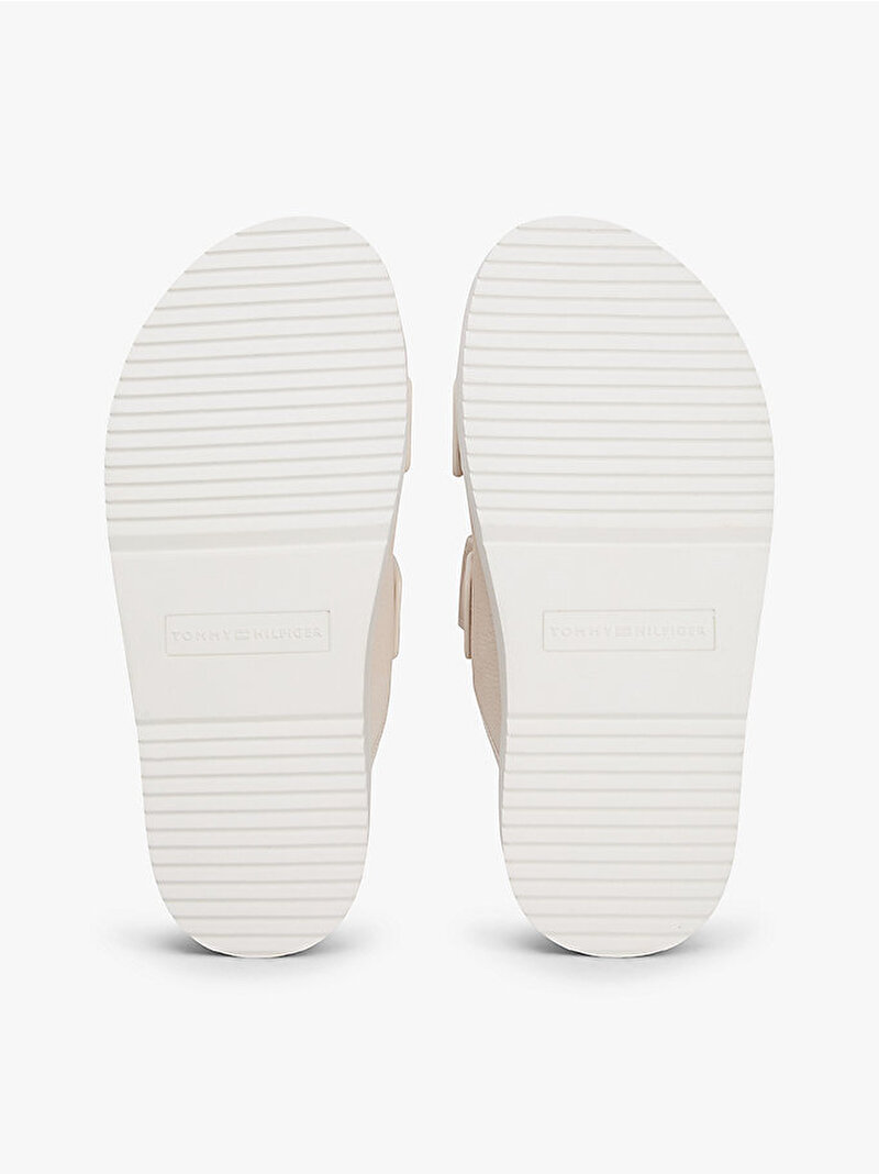 Kadın Double Strap Nubuck Terlik Bej FW0FW09298AEO