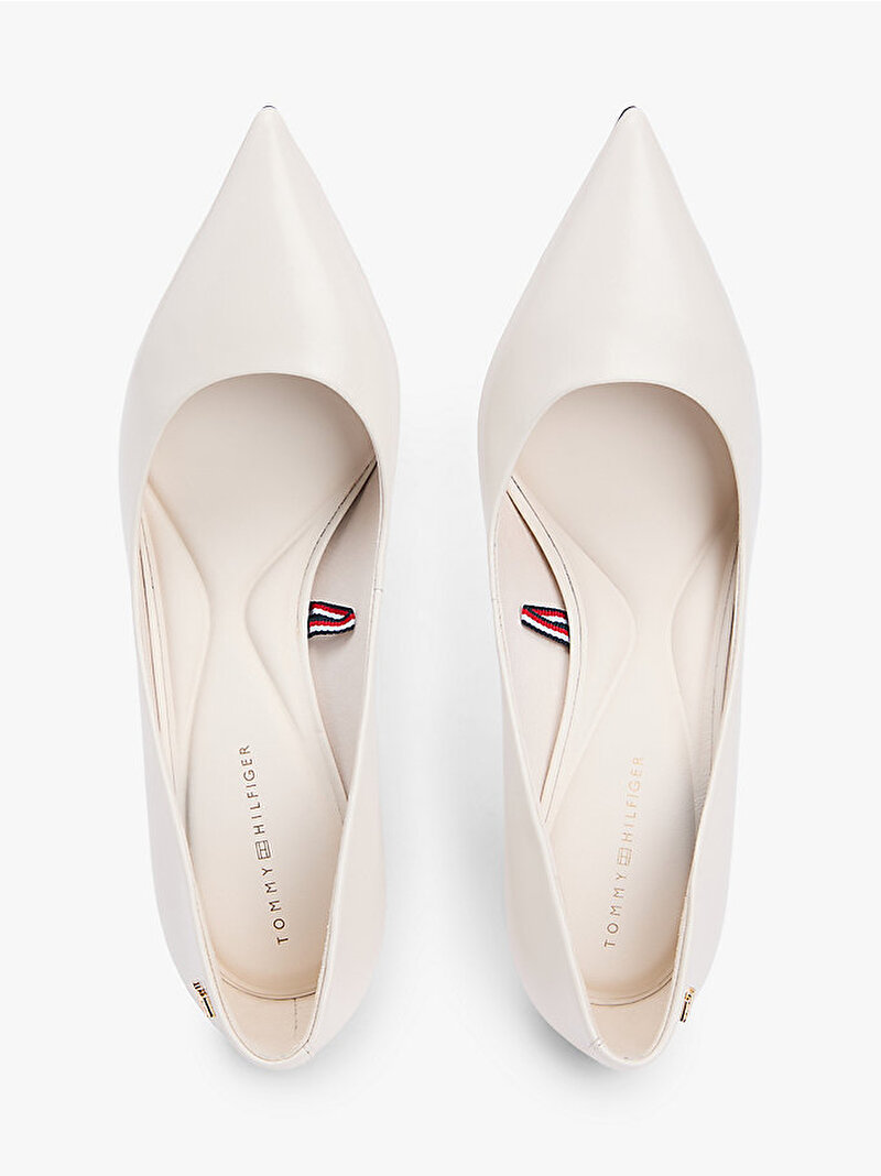 Kadın Essential Pointed Topuklu Ayakkabı Bej FW0FW09362AEO