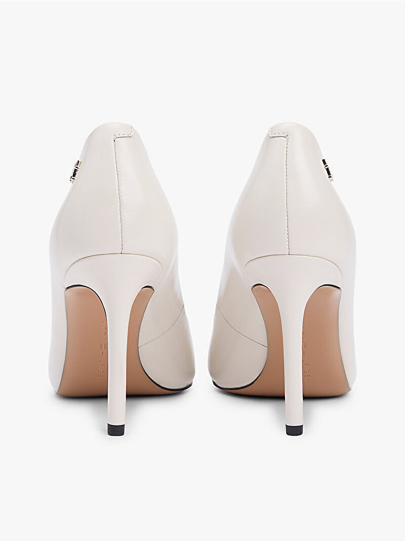 Kadın Essential Pointed Topuklu Ayakkabı Bej FW0FW09362AEO