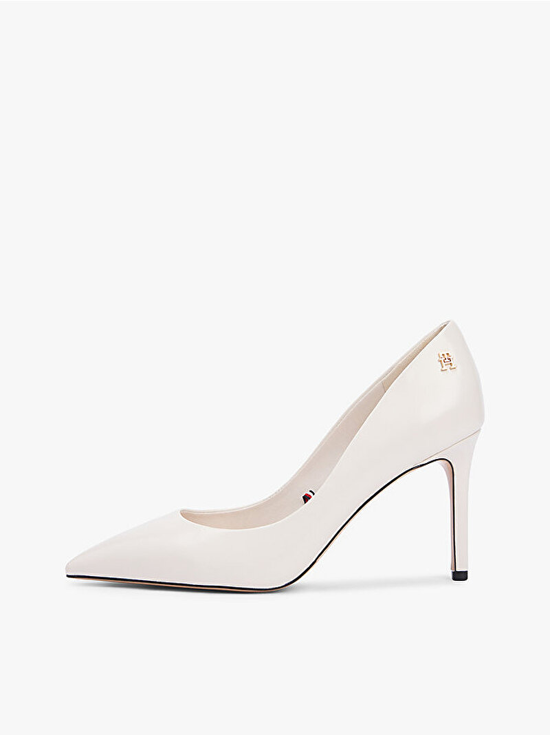 Kadın Essential Pointed Topuklu Ayakkabı Bej FW0FW09362AEO