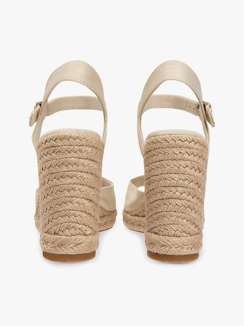 Kadın High Wedge Espadril Topuklu Ayakkabı Bej FW0FW09469ACI