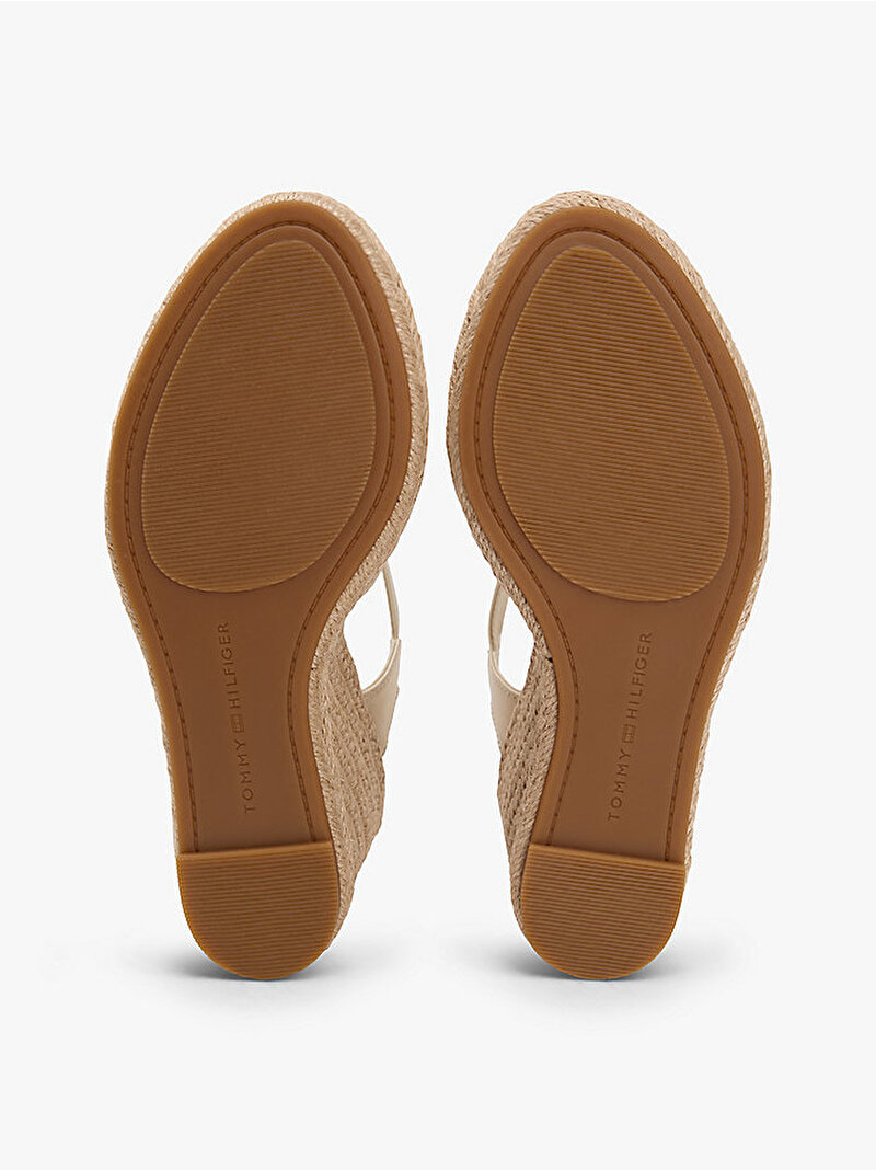 Kadın High Wedge Espadril Topuklu Ayakkabı Bej FW0FW09469ACI