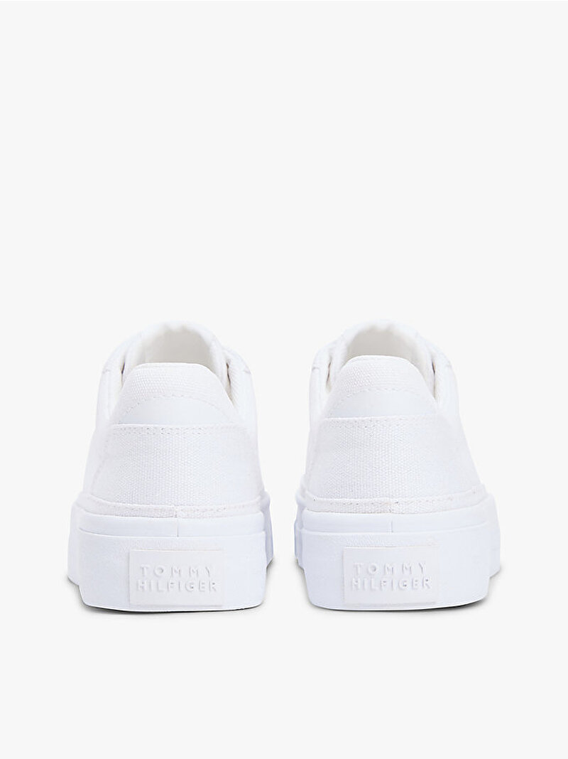 Kadın TH Foxing Platform Sneaker Beyaz FW0FW09480YBS