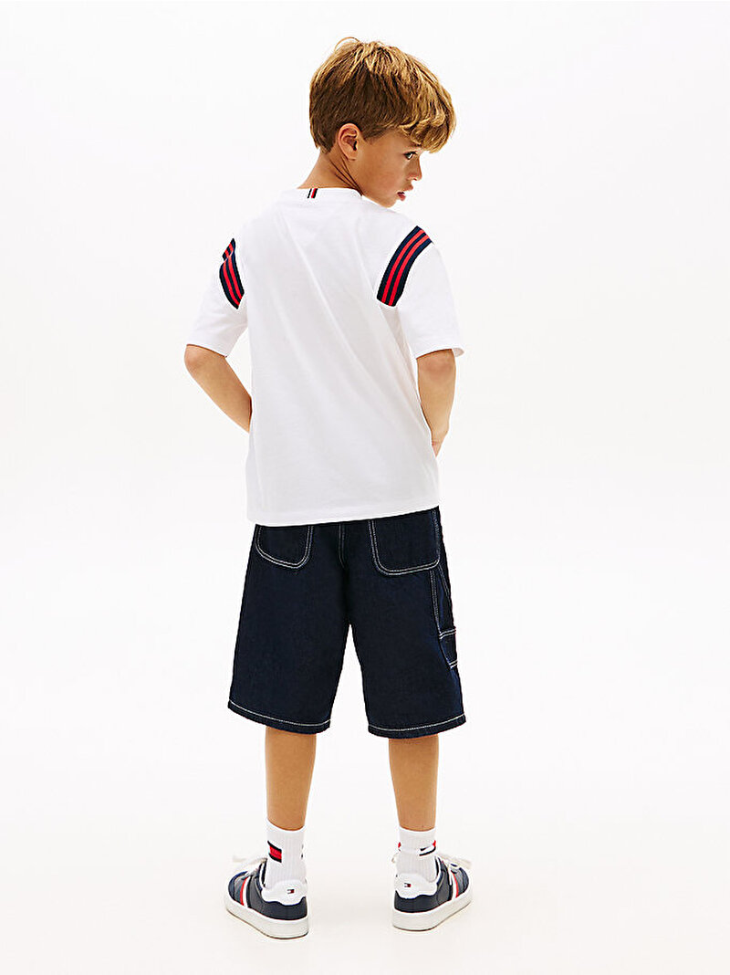 Erkek Çocuk Los Angeles Graphic T-shirt Beyaz KB0KB10272YBR