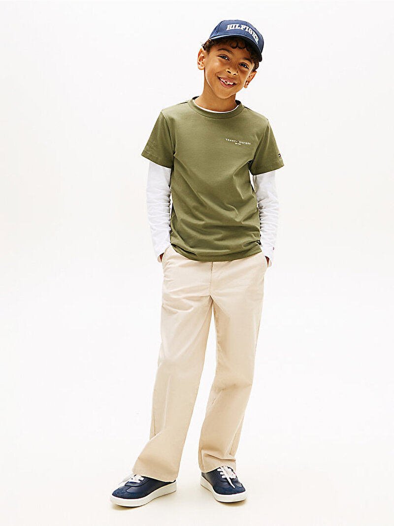 Çocuk Unisex Mini Corp T-shirt Yeşil KS0KS00661PLI