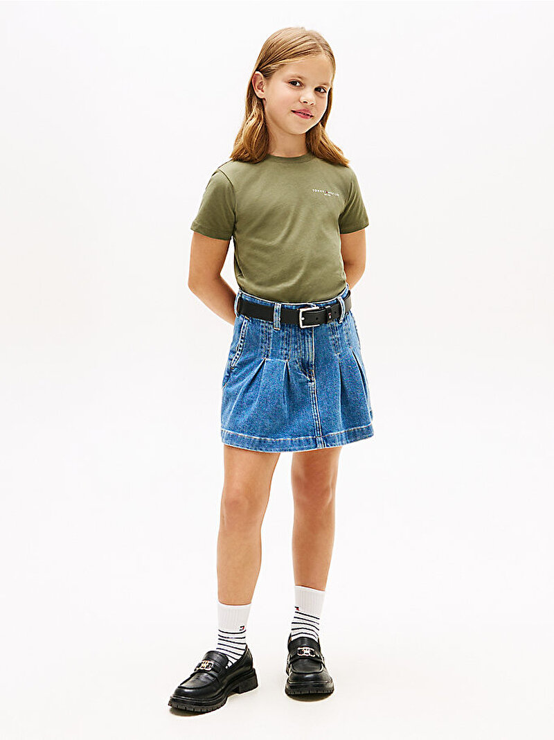 Çocuk Unisex Mini Corp T-shirt Yeşil KS0KS00661PLI