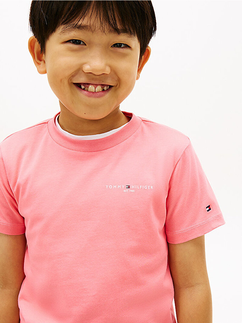 Çocuk Unisex Mini Corp T-shirt Pembe KS0KS00661TIE