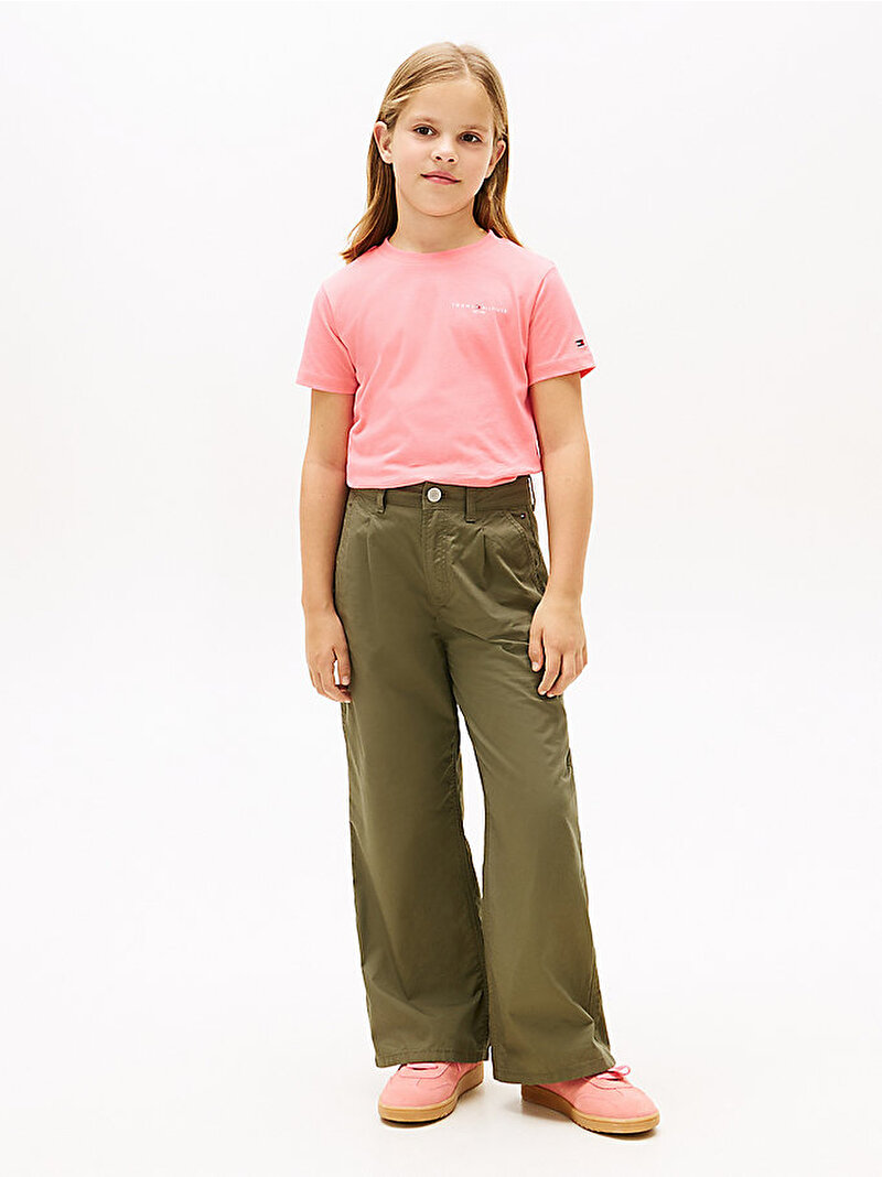 Çocuk Unisex Mini Corp T-shirt Pembe KS0KS00661TIE