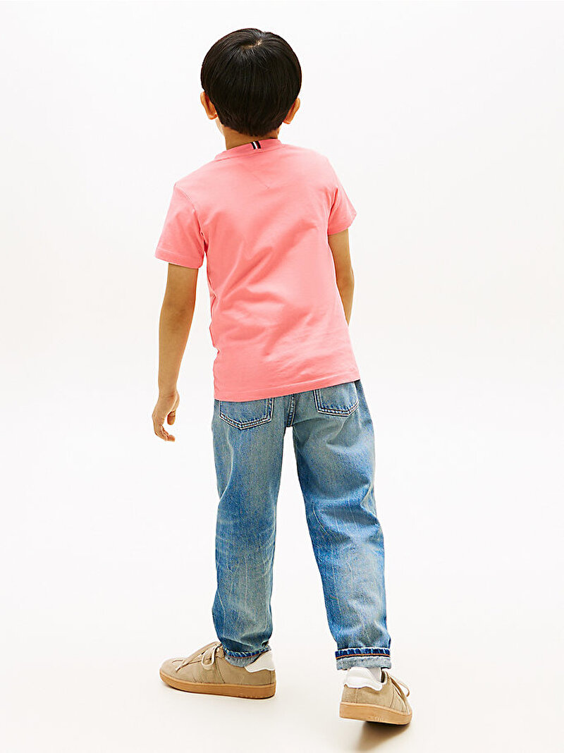 Çocuk Unisex Mini Corp T-shirt Pembe KS0KS00661TIE
