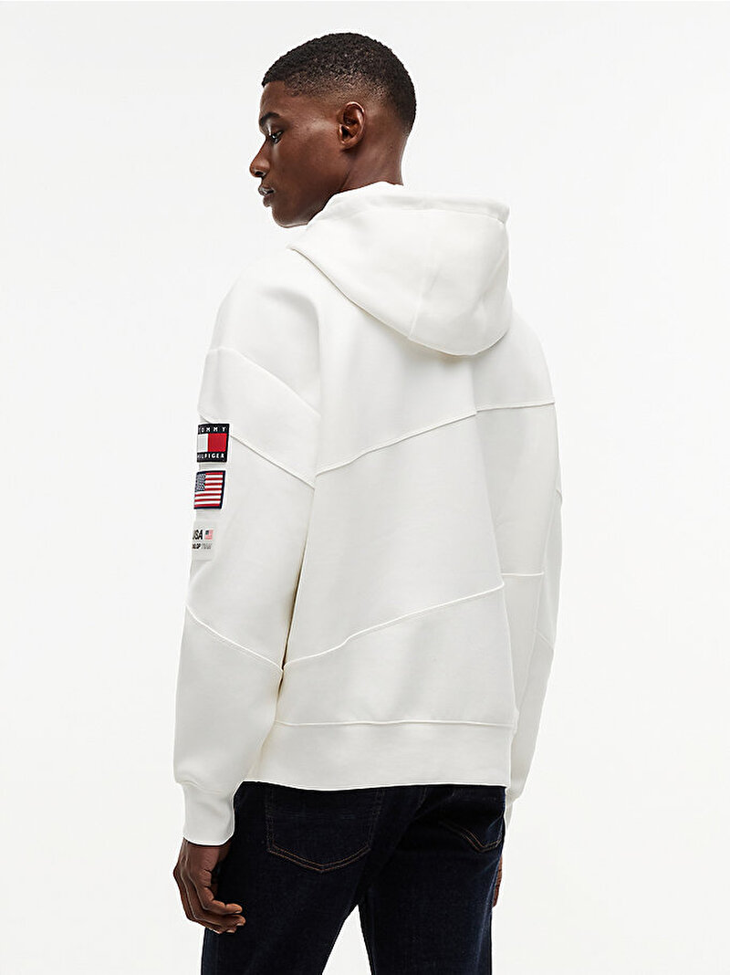 Unisex US Sail GP Sailing Hoodie Ekru MN0MN00027YBL