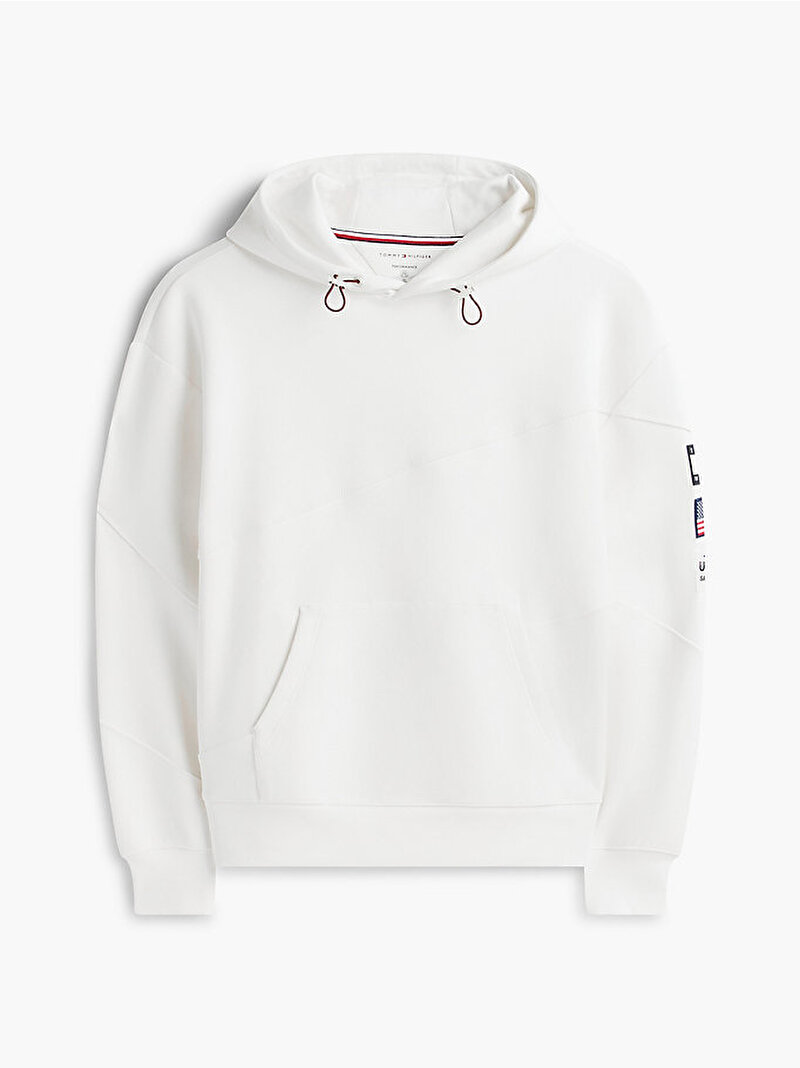 Unisex US Sail GP Sailing Hoodie Ekru MN0MN00027YBL