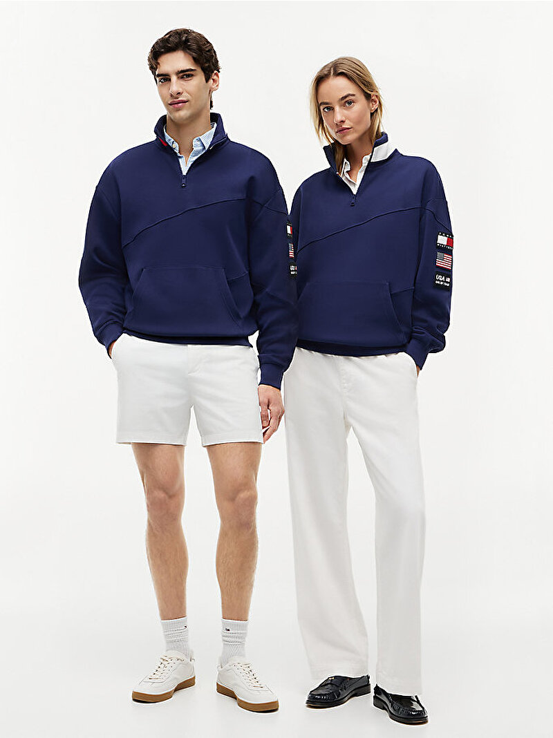 Unisex US Sail GP Sailing Hoodie Lacivert MN0MN00028DY4