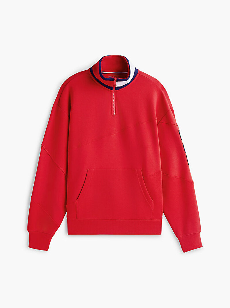 Unisex US Sail GP Sailing Hoodie Kırmızı MN0MN00028XNL