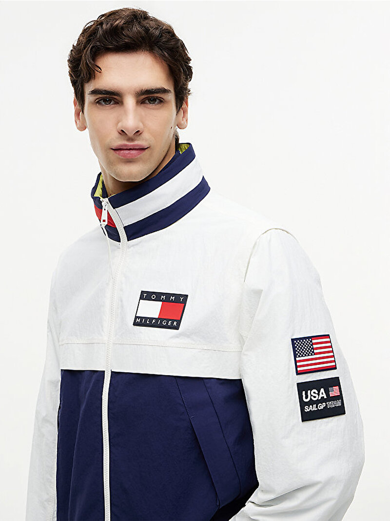 Unisex Us Sailgp Colourblock Rüzgarlık Ceket Çok renkli MN0MN00031YBL