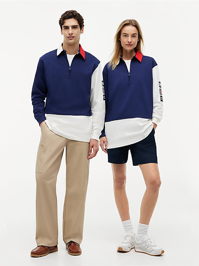 Unisex US Sail  GP Colorblock Sweatshirt Çok renkli MN0MN00032DY4